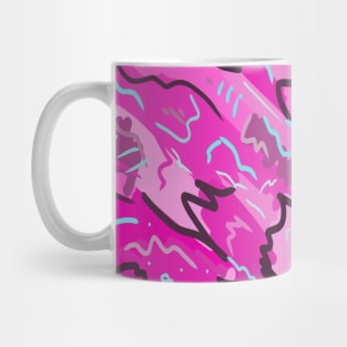 Pink! Fun in Abstract Mug